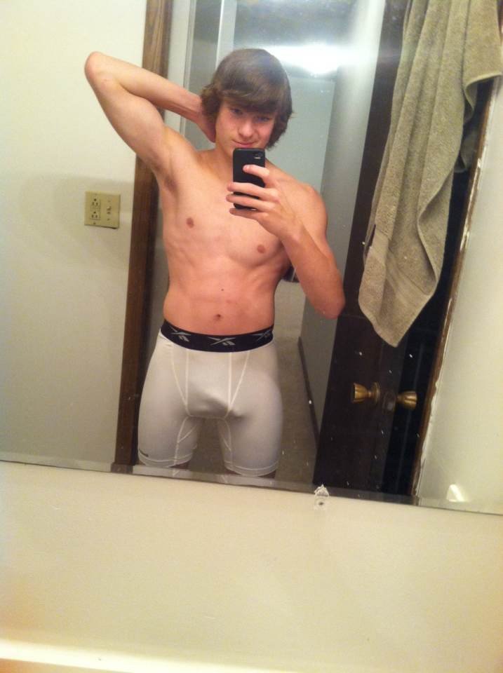 sexy lacrosse player selfie